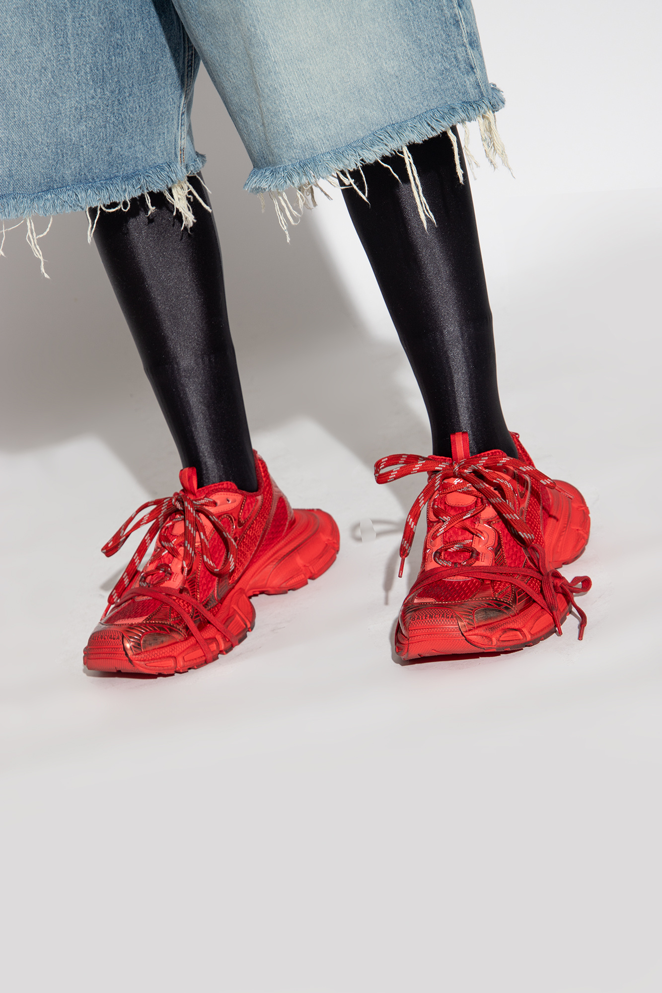 Balenciaga red shoes men online